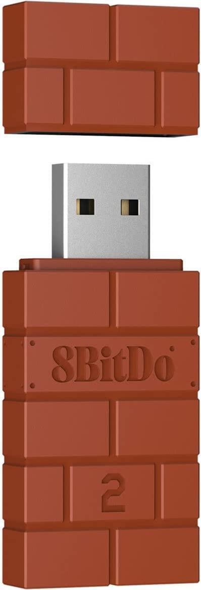 8Bitdo Adattatore senza Fili USB per Windows / Mac / Raspberry Pi / Xbox / PS5/
