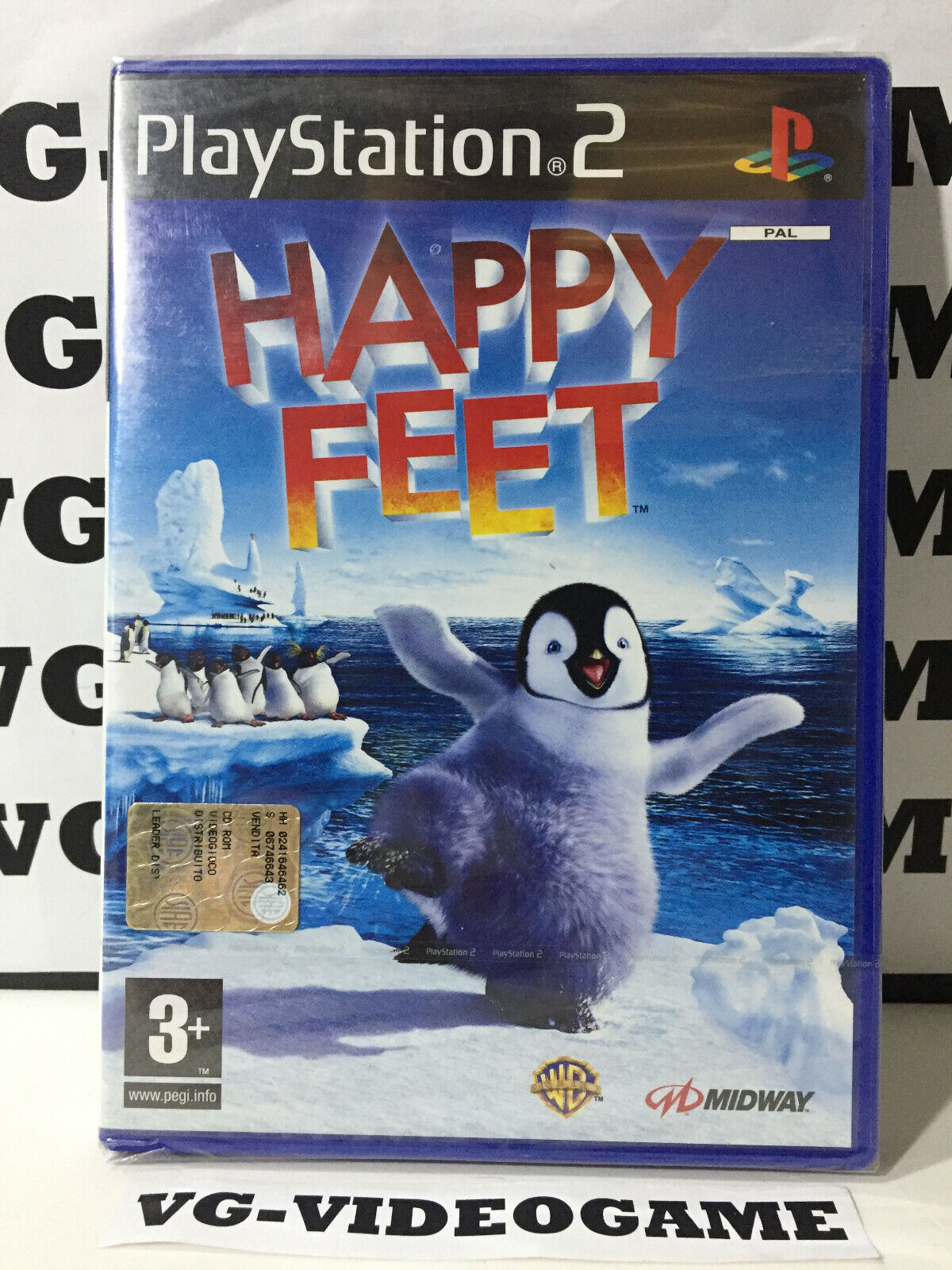 HAPPY FEET  PLAYSTATION 2 NUOVO