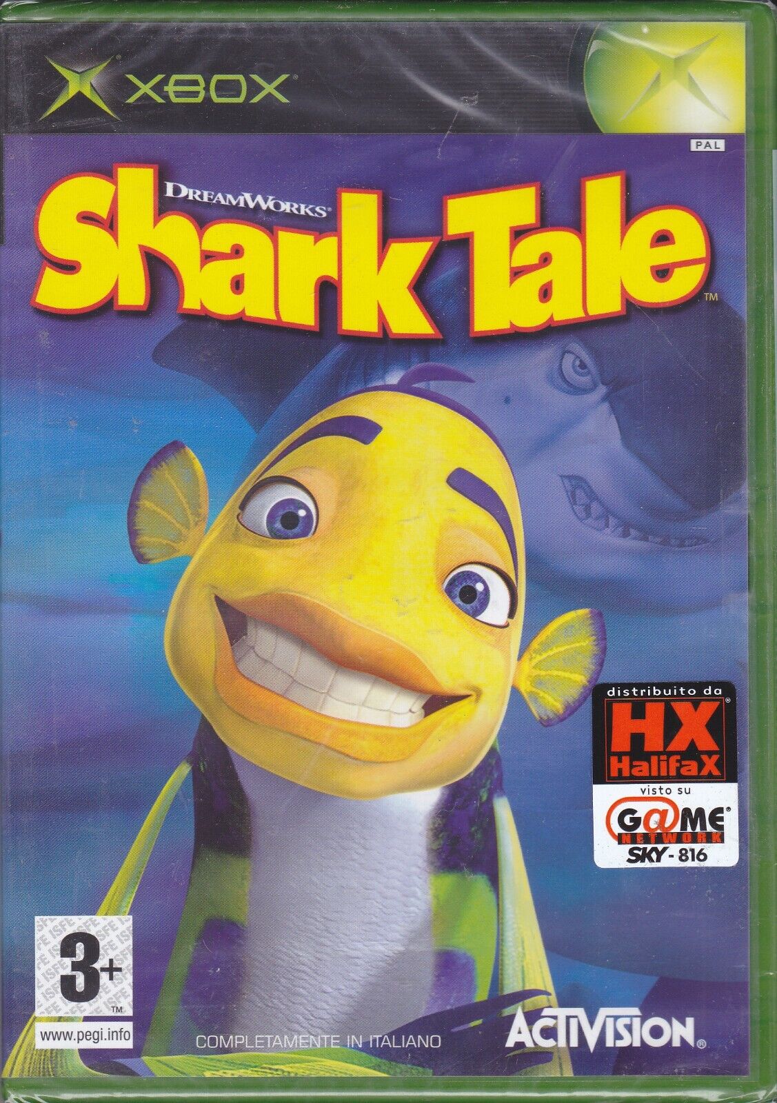 Xbox **SHARK TALE** nuovo sigillato italiano pal Xbox360