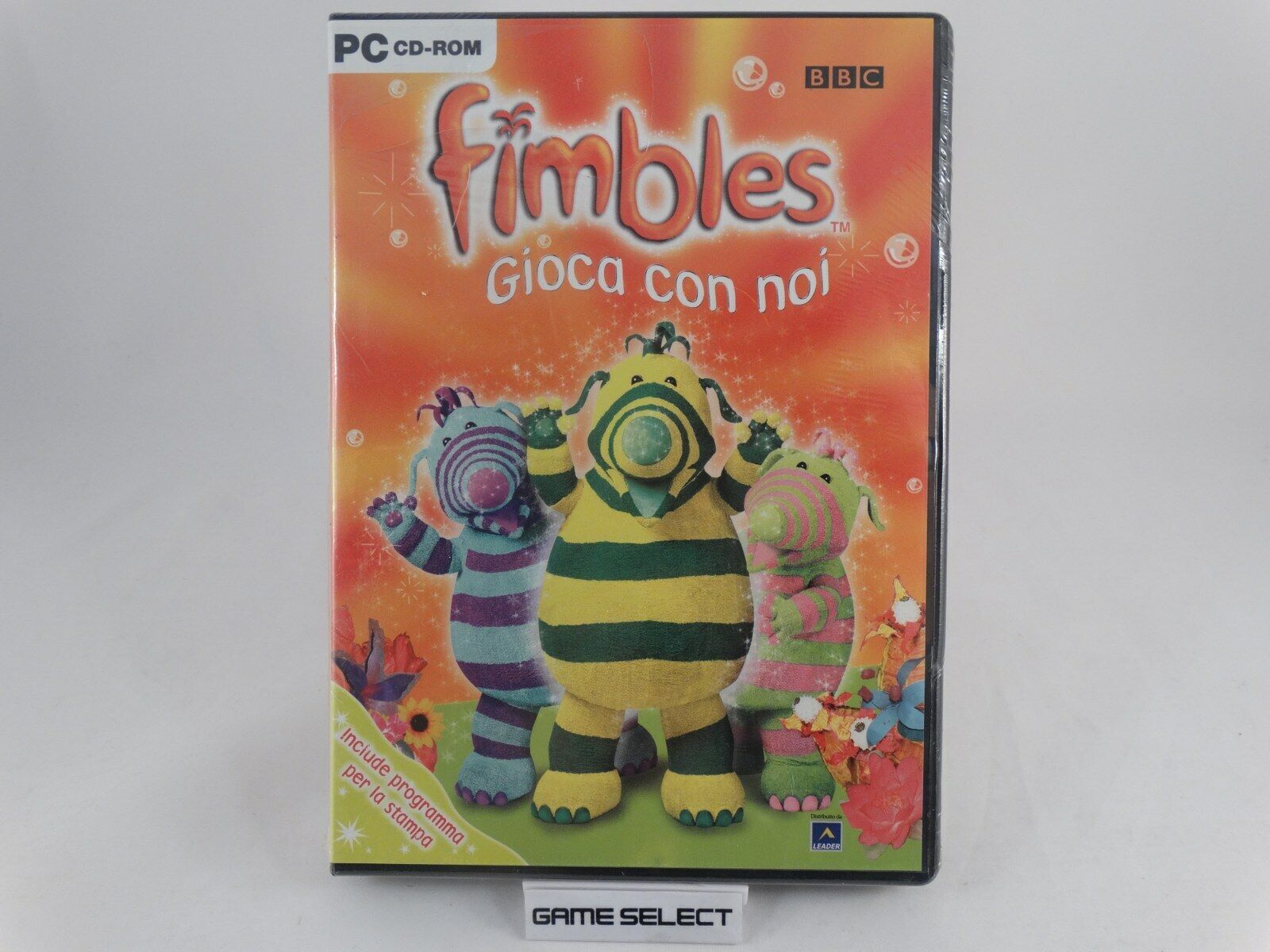 FIMBLES GIOCA CON NOI BBC PC COMPUTER CD-ROM ORIGINALE ITALIANO NUOVO SIGILLATO