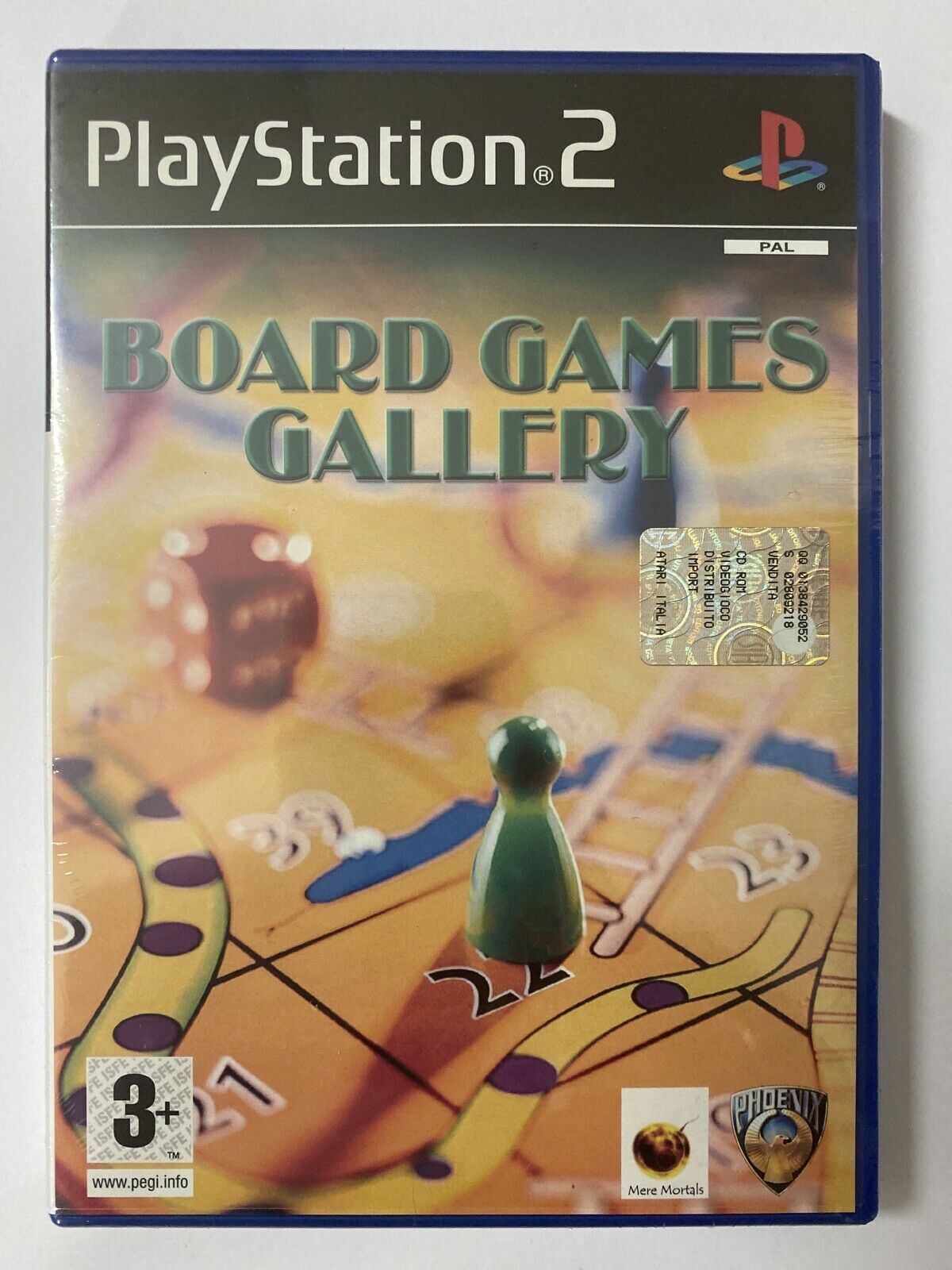 BOARD GAMES GALLERY  PS2 PLAYSTATION 2 PAL NUOVO