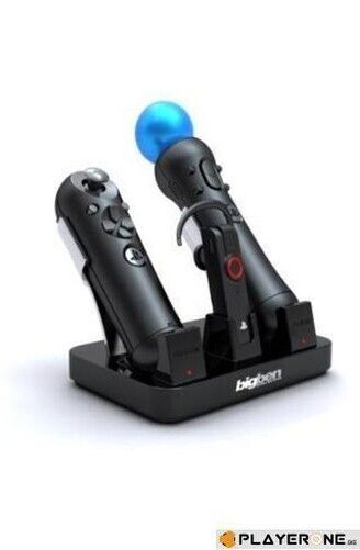 Triple Charger PLAYSTATION Move Joystick VR PS3 ps4 ps5 Stazione Carica Nav