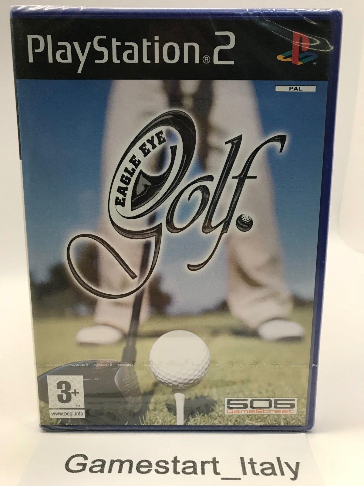 EAGLE EYE GOLF - SONY PS2 - NUOVO SIGILLATO VIDEOGIOCO - NEW SEALED PAL VERSION