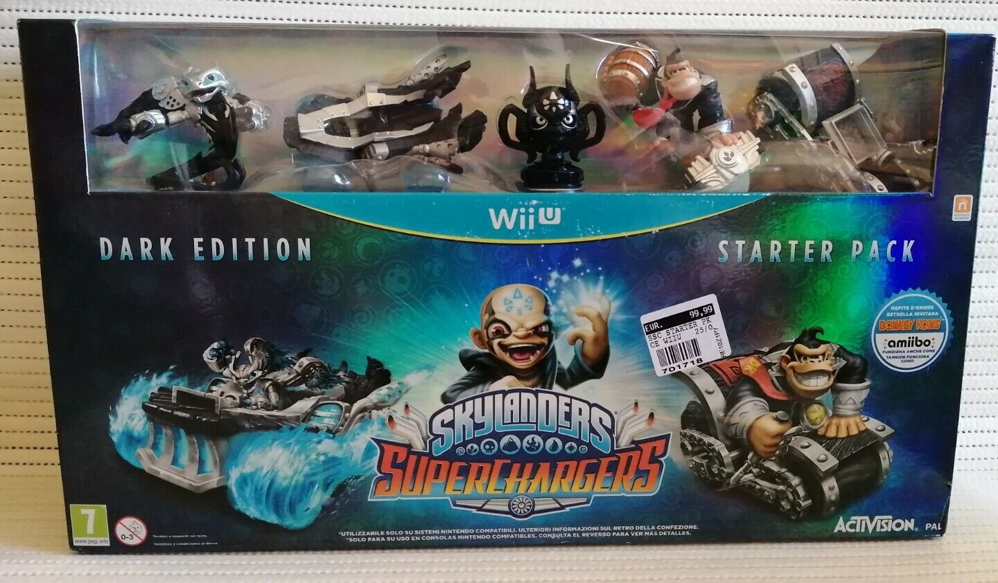 Skylanders SuperChargers Limited Collector Donkey Kong Dark Edition Wii-U