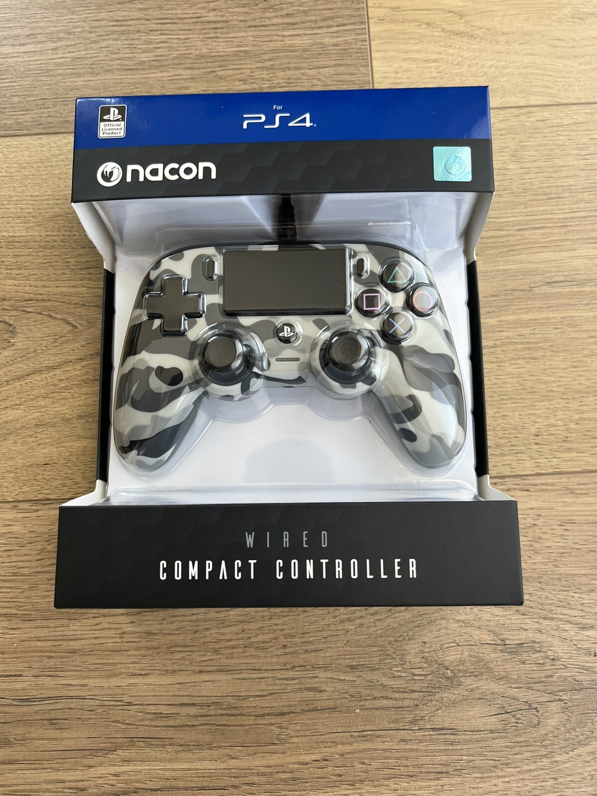 Nacon PS4 Pad Compact Camo Grey wired controller