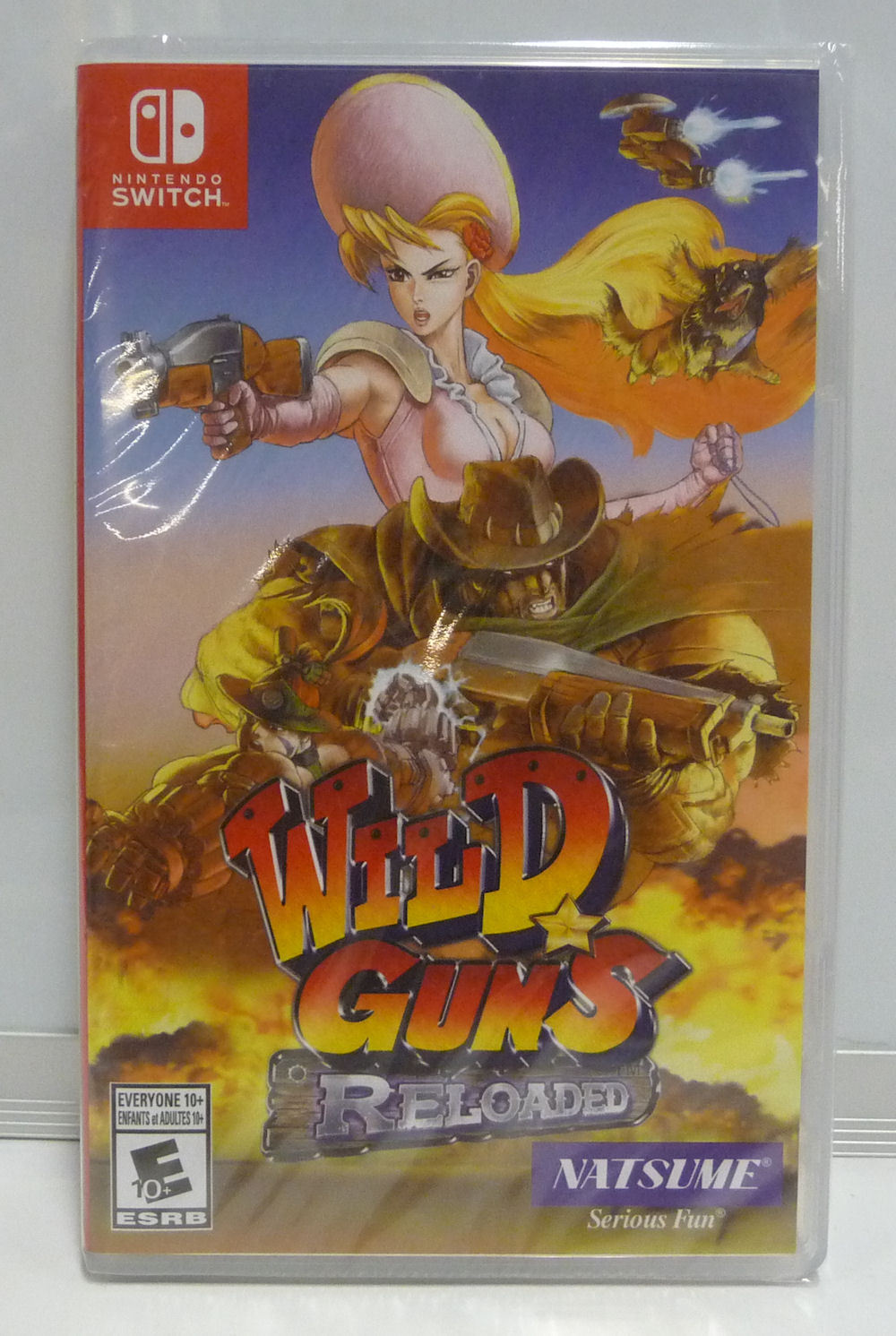 WILD GUNS RELOADED - NINTENDO SWITCH - NUOVO SIGILLATO - NEW SEALED REGION FREE