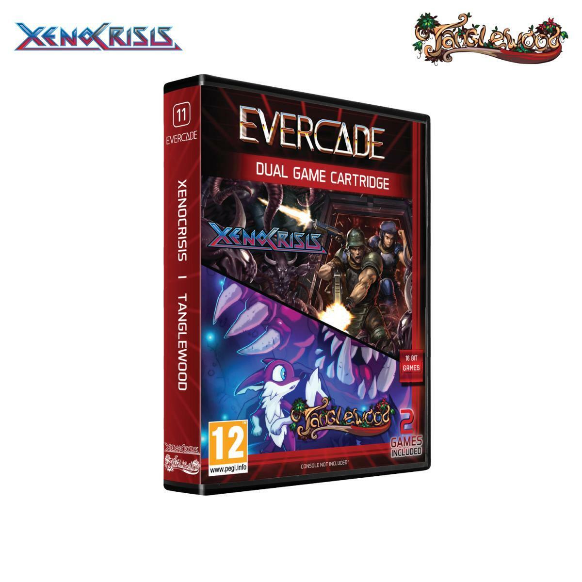 Blaze Evercade - Xeno Crisis + Tanglewood - Cartuccia N 11 Nuovo