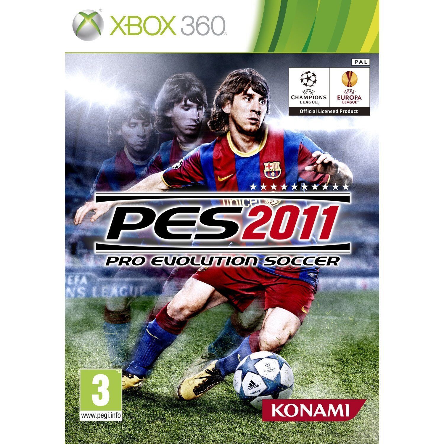 PRO EVOLUTION SOCCER 2011    Xbox 360 Nuovo