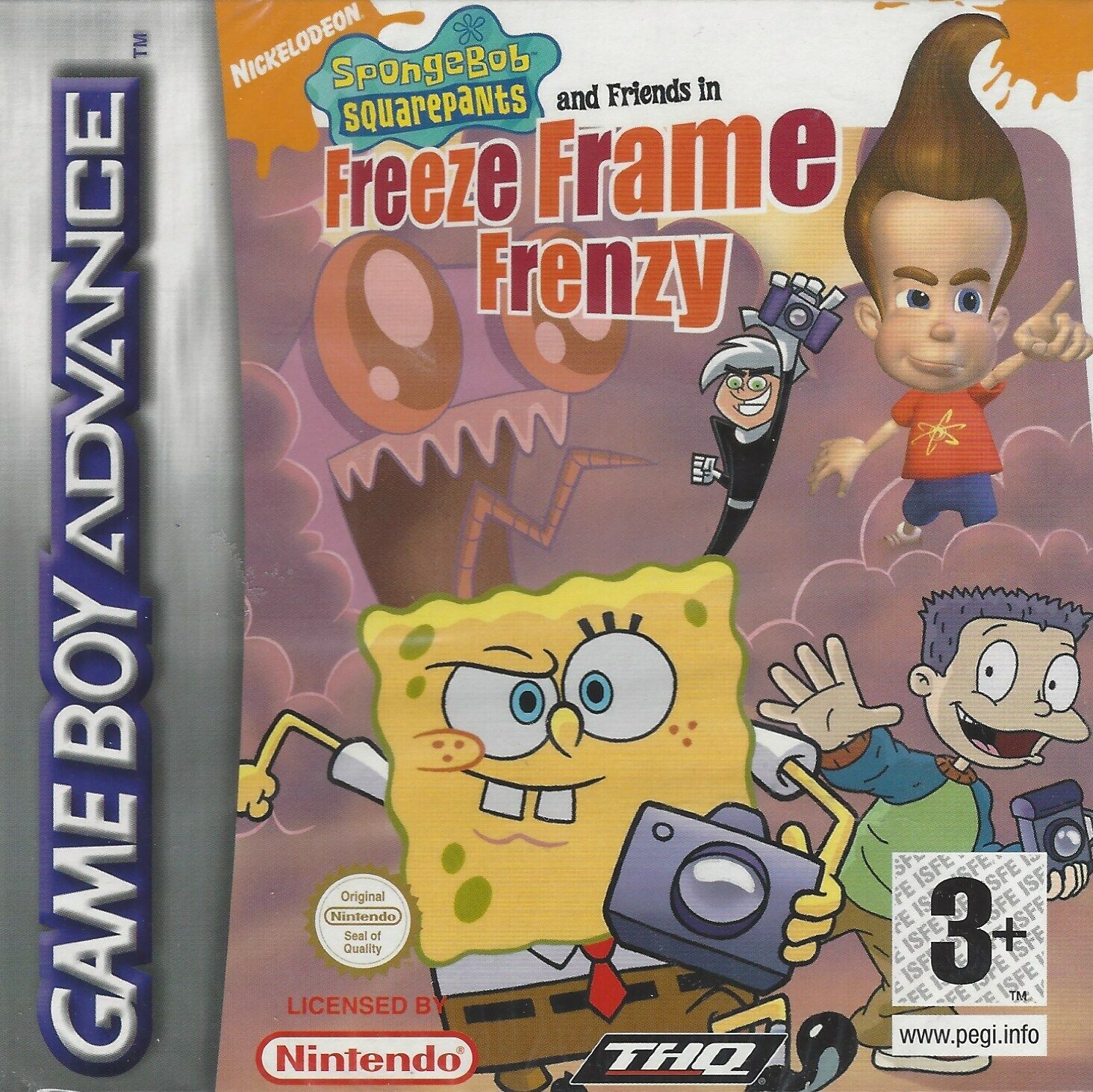 SPONGEBOB SQUAREPANTS AND FRIENDS IN FREEZE FRAME FRENZY