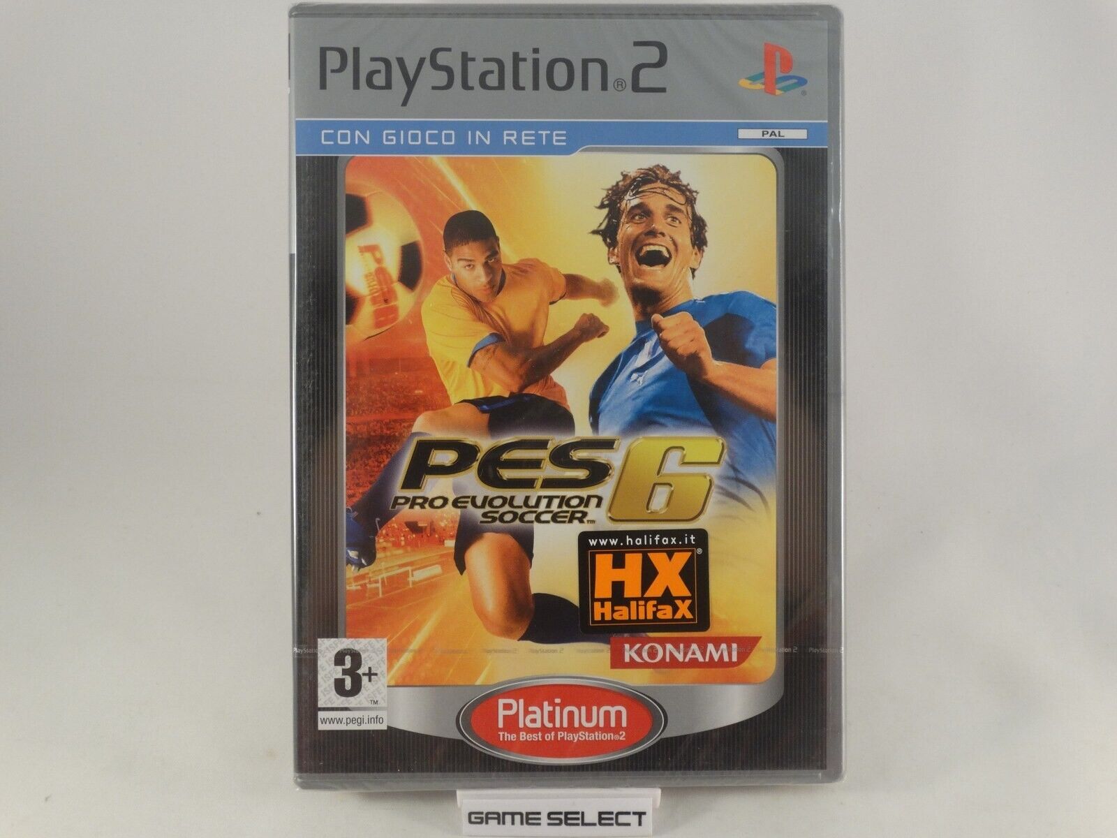 PRO EVOLUTION SOCCER 6 PES SONY PS2 PLAYSTATION 2 PAL ITALIANO NUOVO SIGILLATO