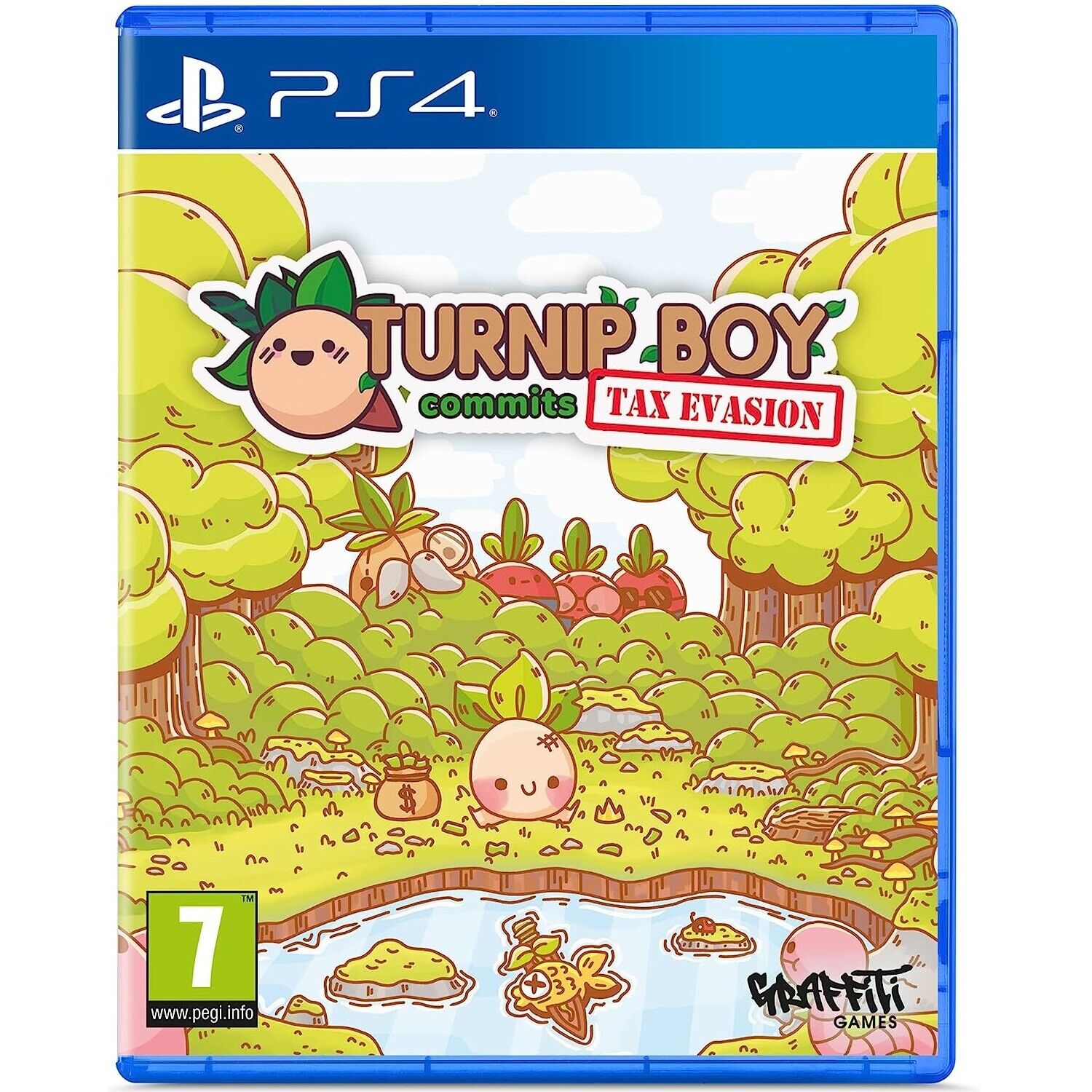 TURNIP BOY COMMITS TAX EVASION PS4 VIDEOGIOCO PLAYSTATION 4 EU ITALIANO NUOVO