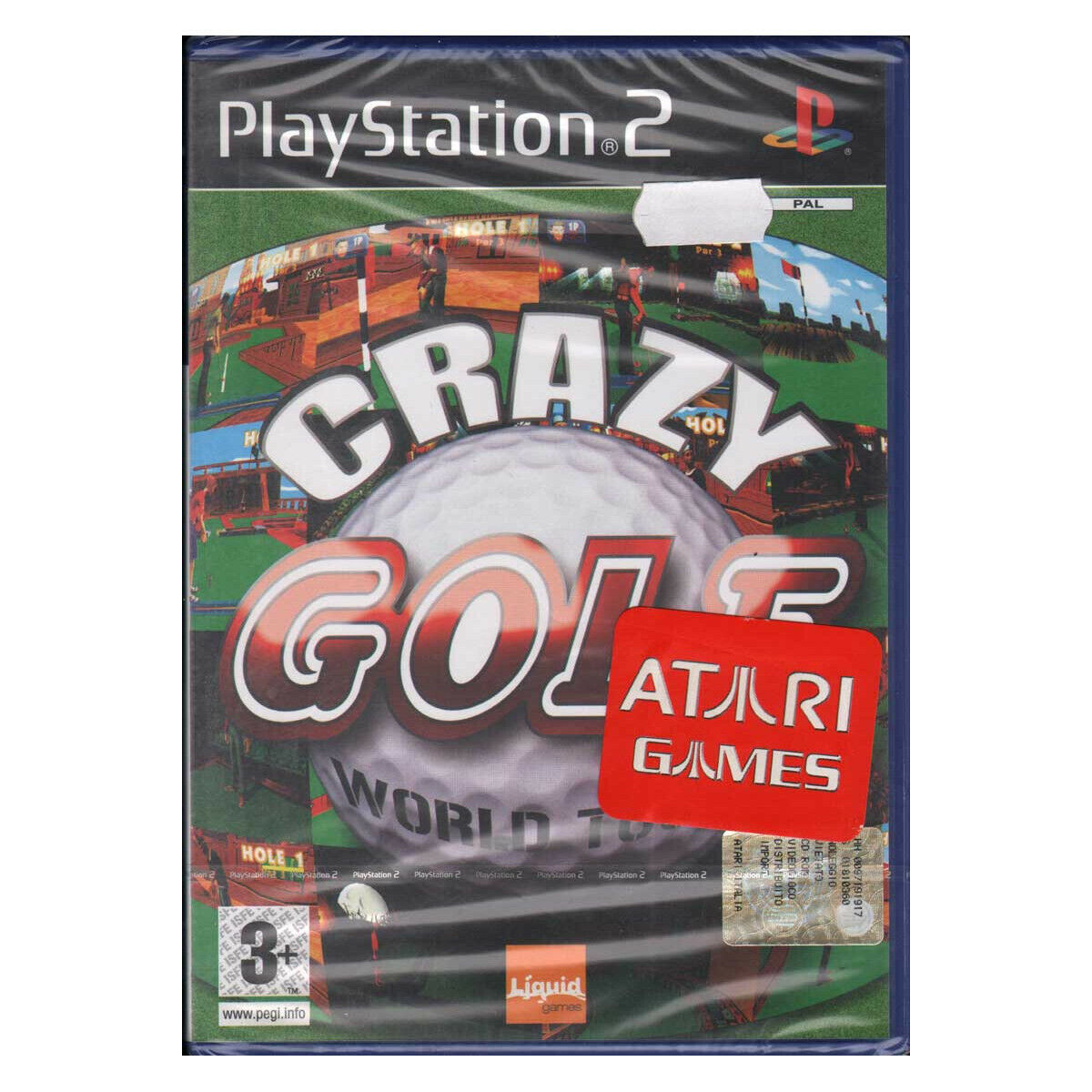 Crazy Golf World Tour Playstation 2 PS2 Atari Sigillato