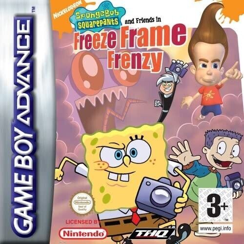 GameBoy Advance - SpongeBob Schwammkopf und Freunde im Fotofieber / Freeze Frame