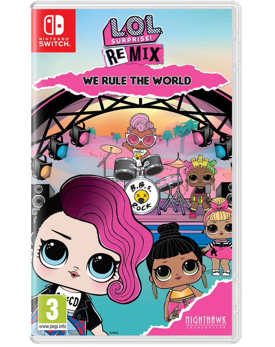 L.O.L Sorpresa Remix Edizione We Rule Il World Interruttore Nuovo
