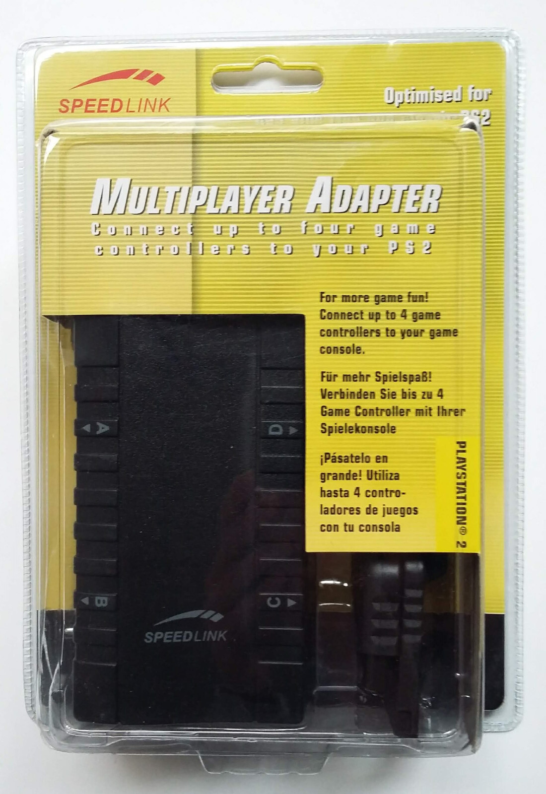 MULTITAP SPEED LINK PlayStation PS2 MULTIPLAYER ADAPTER NUOVO SIGILLATO