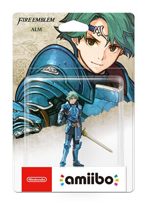Nintendo AMIIBO Alm Fire Emblem Personaggio Figure NINTENDO