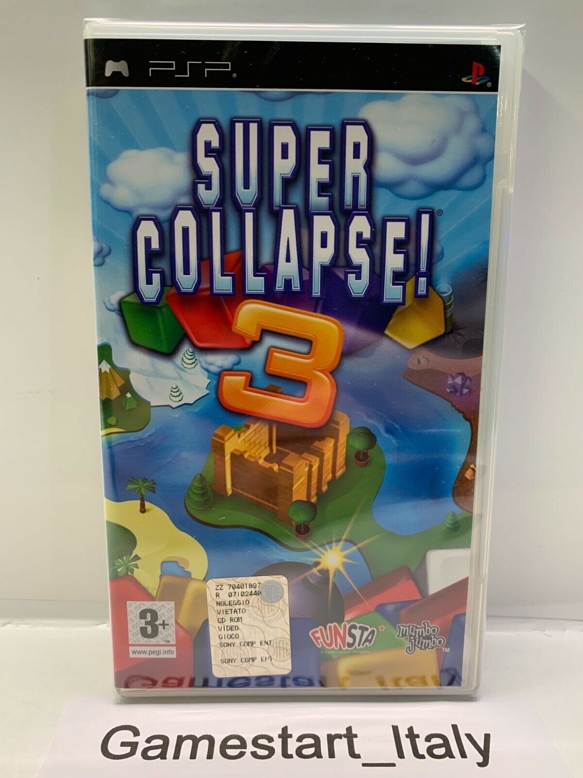 SUPER COLLAPSE 3 - SONY PSP - VIDEOGIOCO NUOVO SIGILLATO NEW SEALED