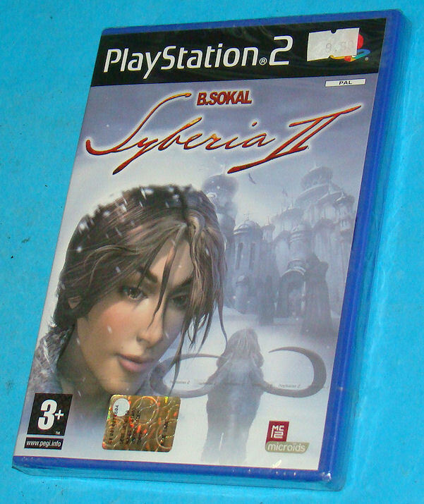 Syberia 2 II - Sony Playstation 2 PS2 - PAL New Nuovo Sealed