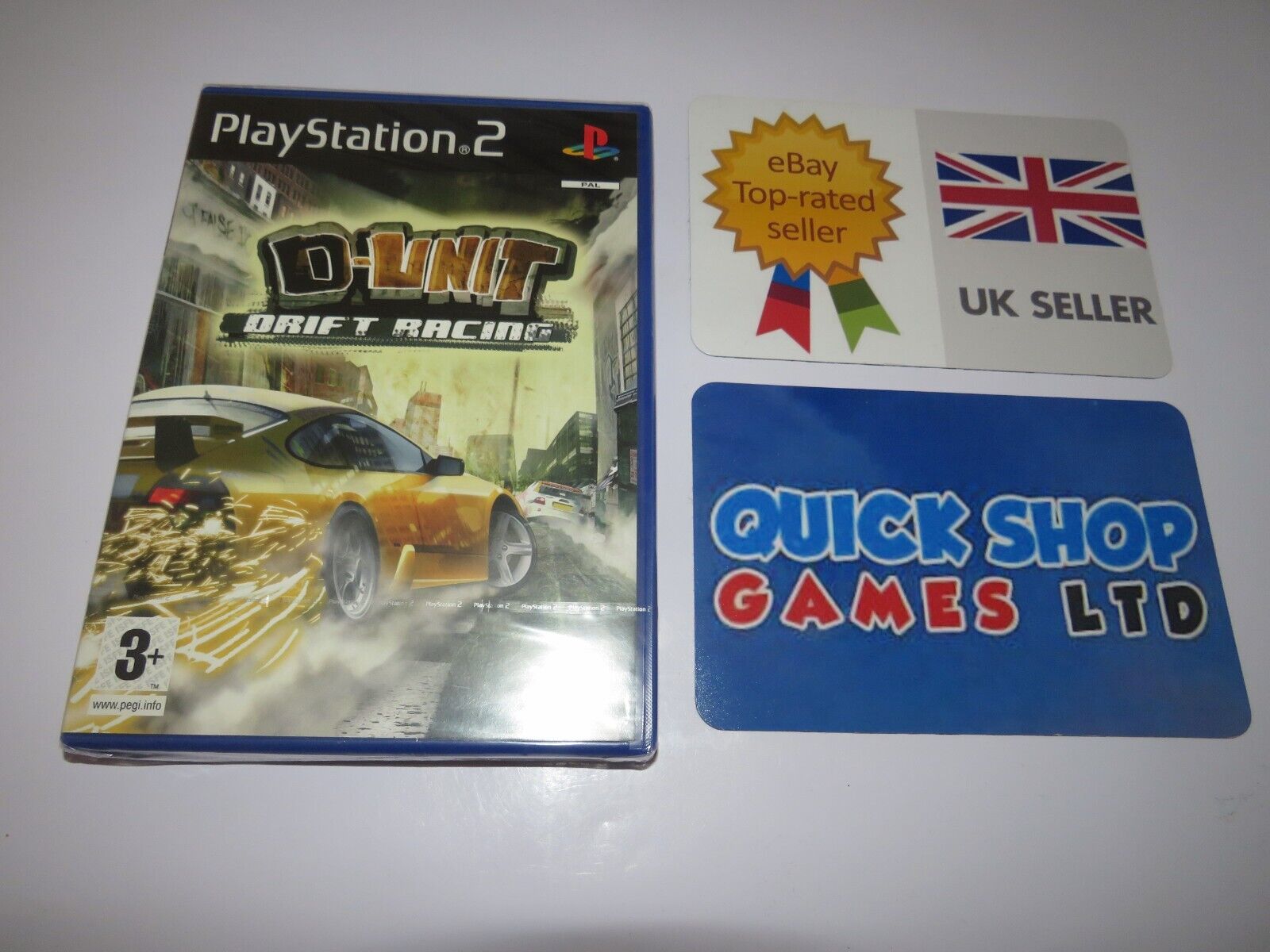 PLAYSTATION 2: D-Unit Drift Racing Nuovo Sigillato PS2 UK Pal