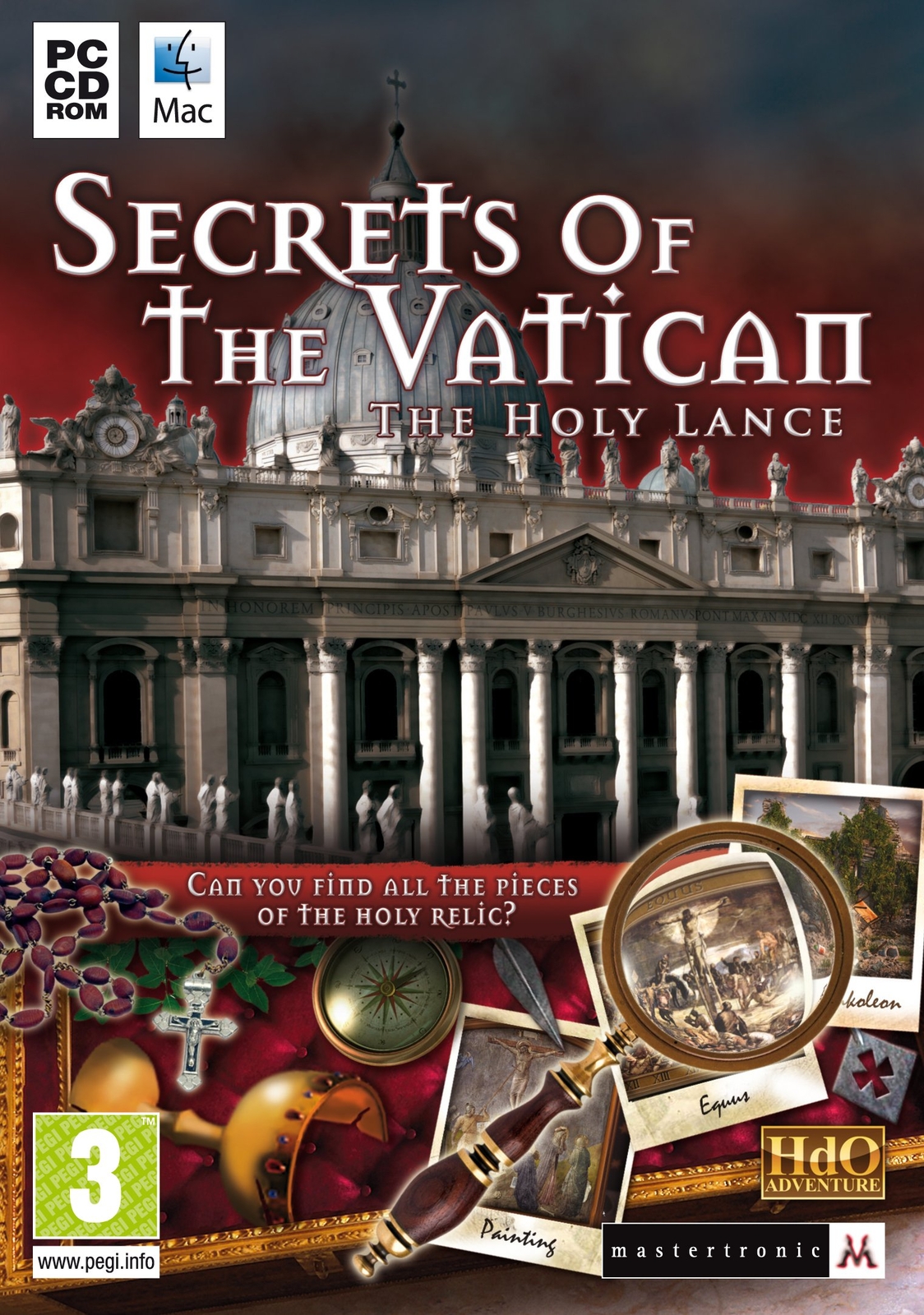 Secrets Of The Vatican: The Holy Lance (PC/Mac CD) (PC Mac OS X)