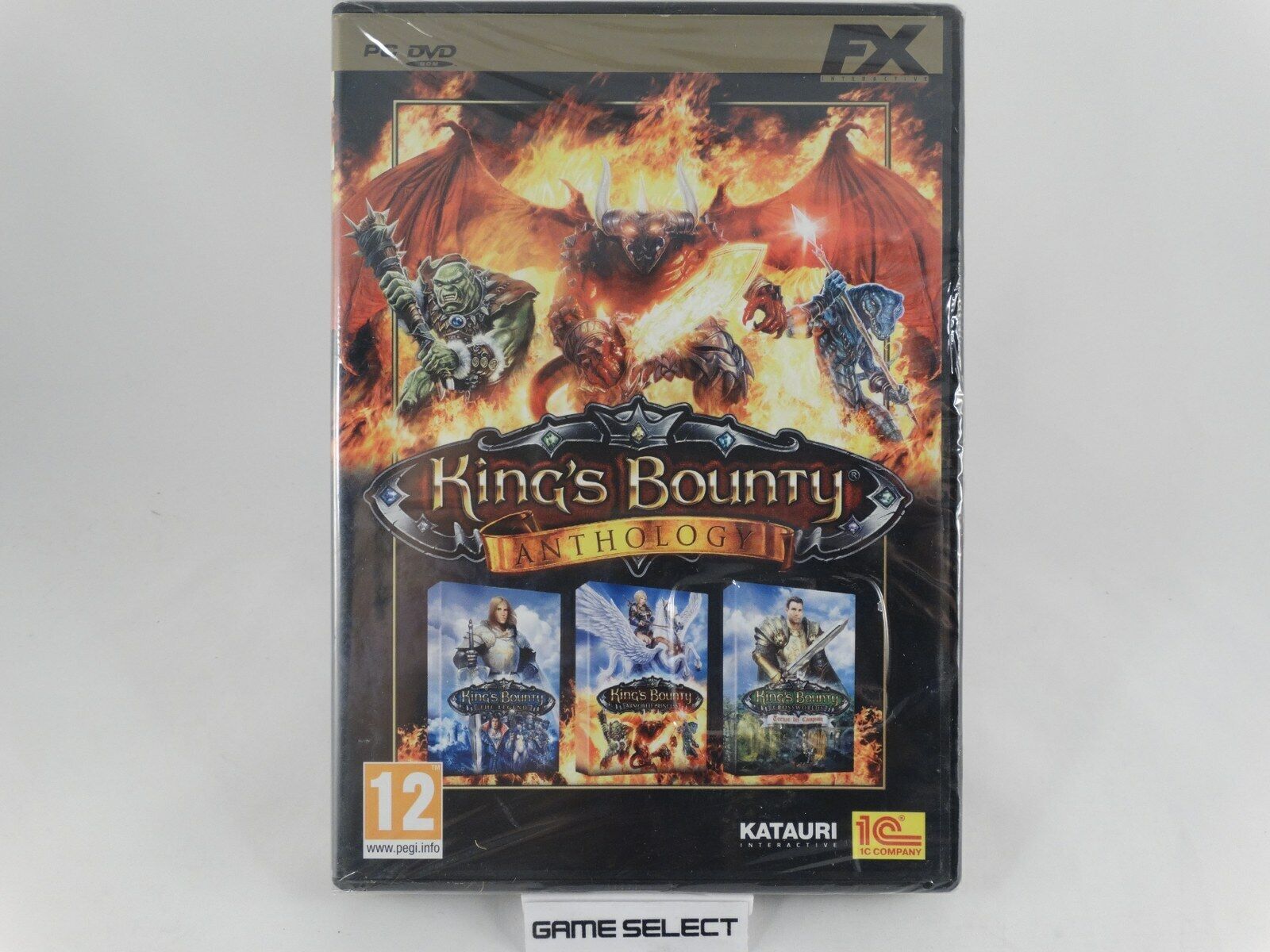 KING'S BOUNTY ANTHOLOGY PC COMPUTER DVD-ROM FX INTERACTIVE NUOVO SIGILLATO