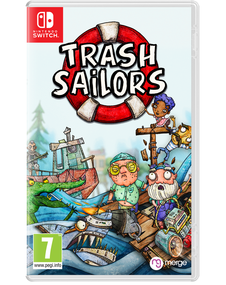 Trash Sailors Nintendo Interruttore Nuovo