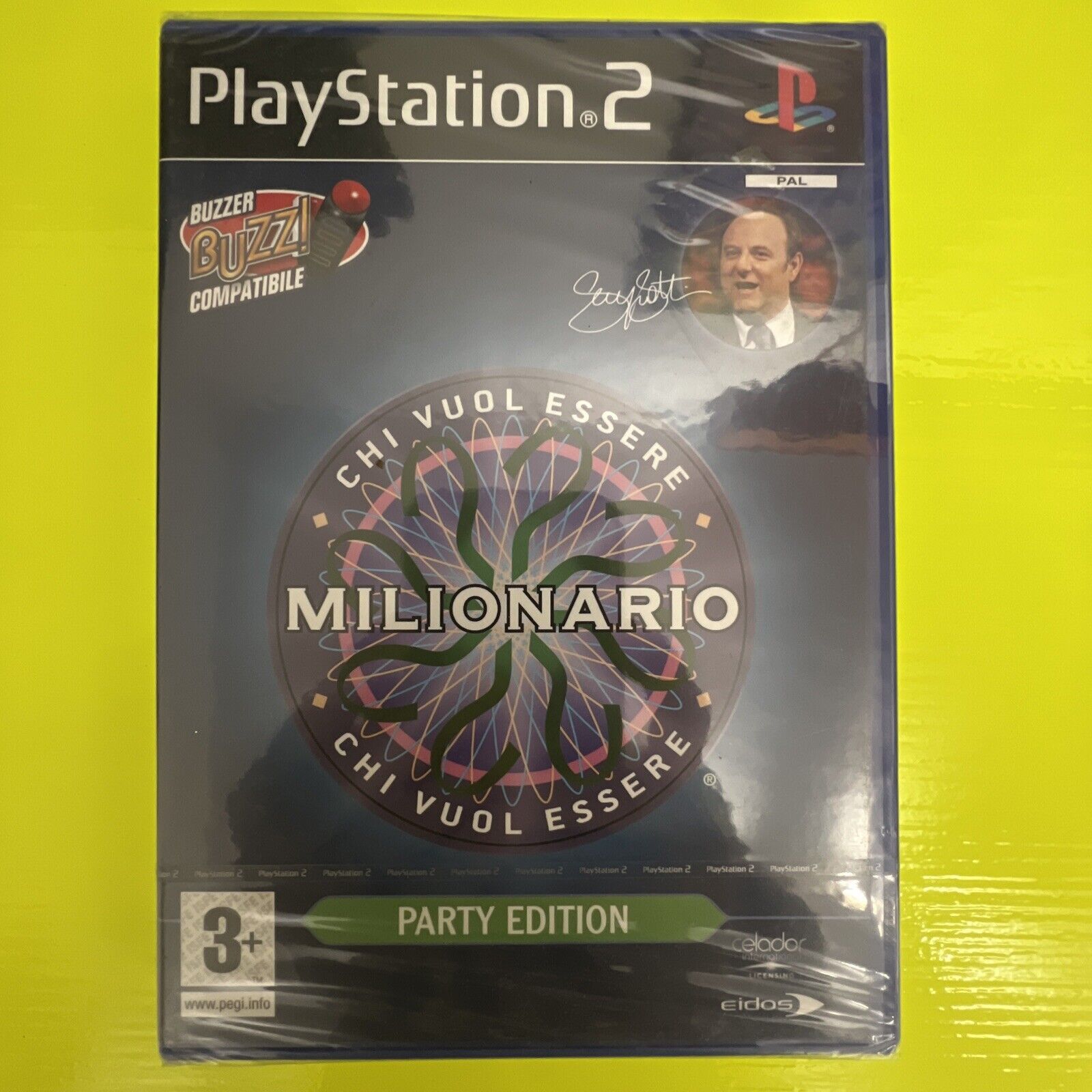 CHI VUOL ESSERE MILIONARIO? PARTY EDITION PS2 VERSIONE ITALIANA NUOVO SIGILLATO