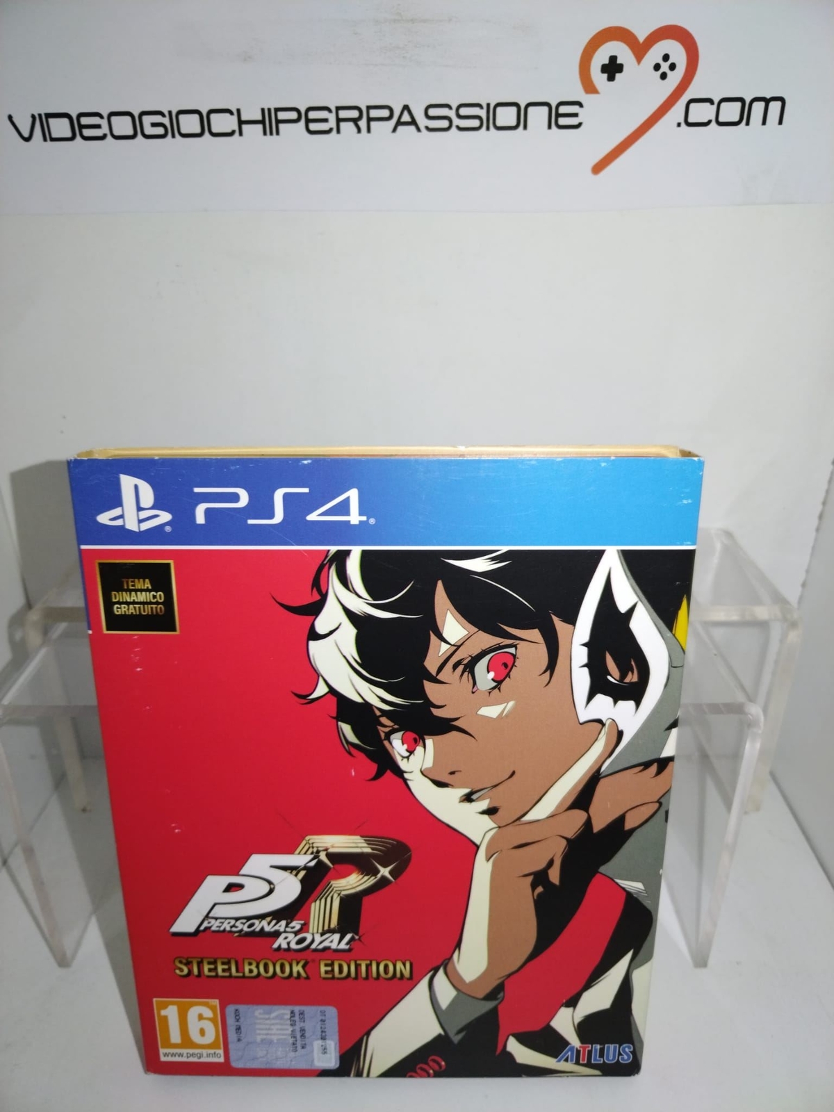 PERSONA 5 ROYAL STEELBOOK EDITION PS 4 EDIZIONE ITALIANA (usato garantito)