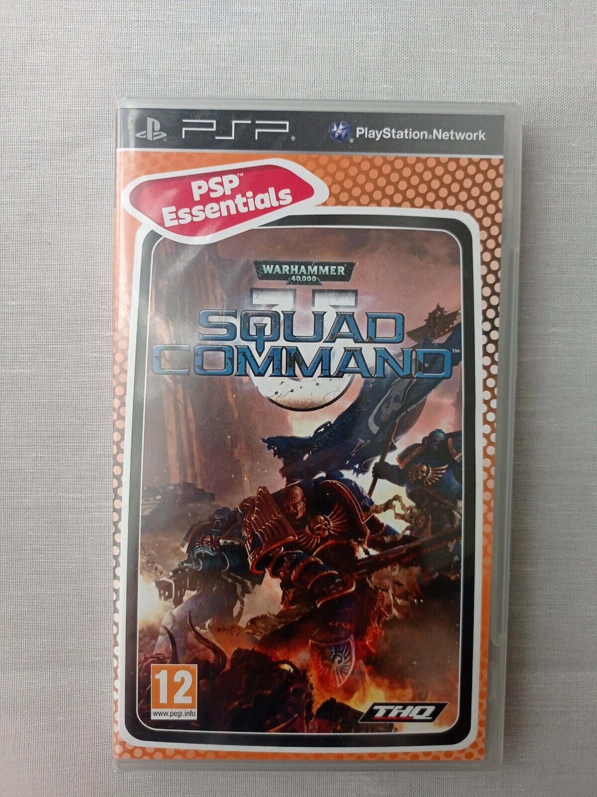 WARHAMMER 40000 SQUAD COMMAND - PSP ESSENTIAL - PAL - NEW SEALED
