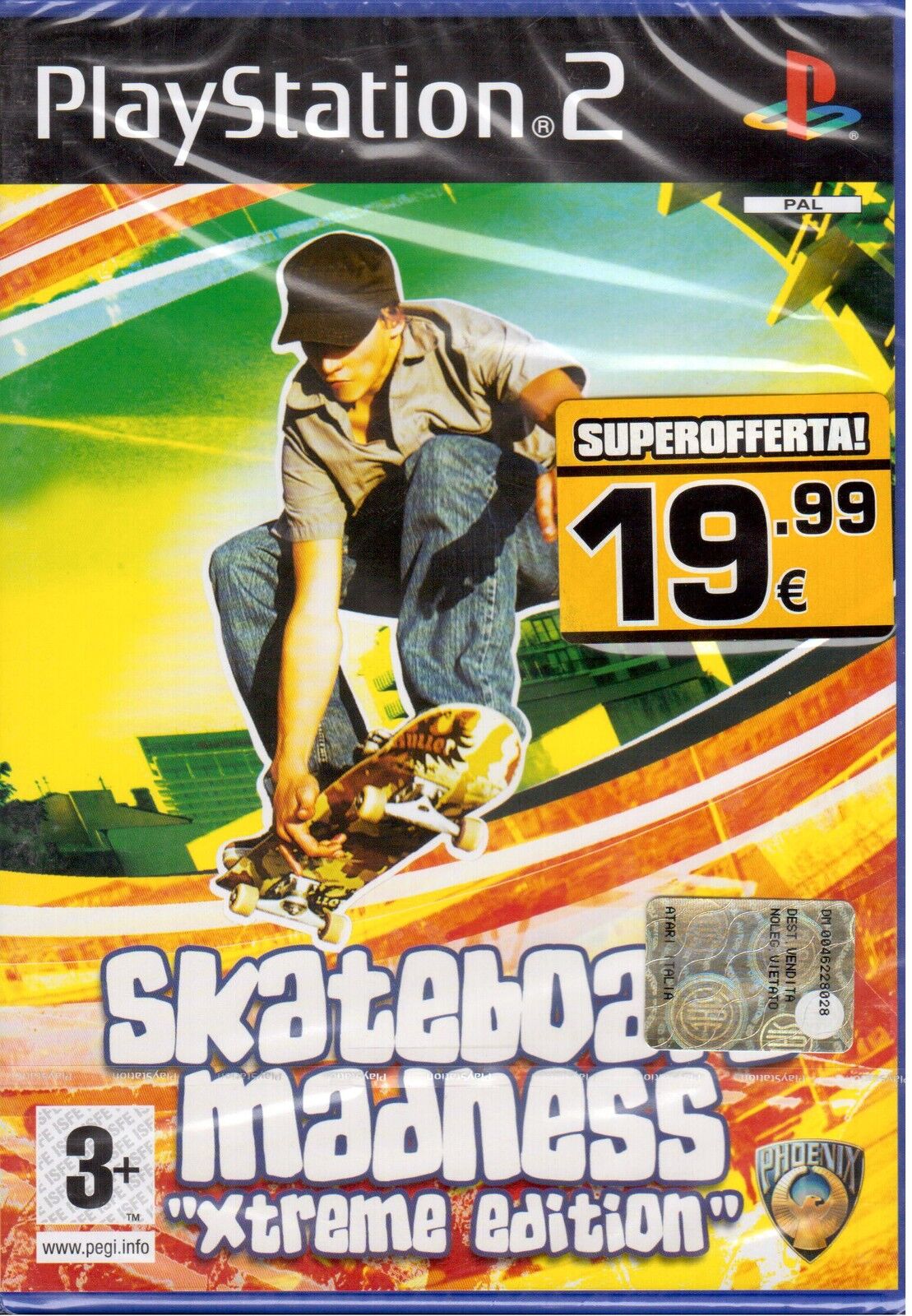 SONY PS2  SKATEBOARD MADNESS "XTREME EDITION" -  NUOVO E SIGILLATO