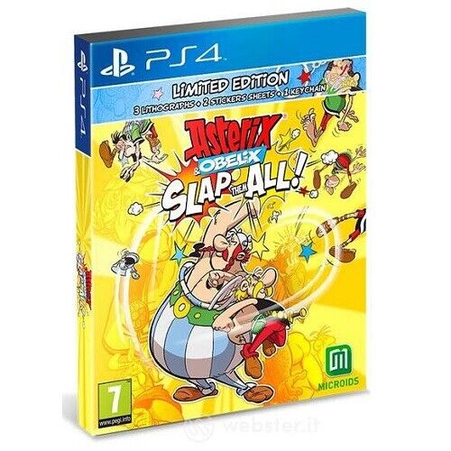 ASTERIX & OBELIX SLAP THEM ALL LIMITED EDITION PS4 VIDEOGIOCO NUOVO ITALIANO