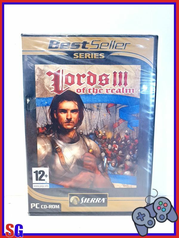 LORDS III OF THE REALM BEST SELLER GIOCO PER COMPUTER PC PRODOTTO ITALIANO NUOVO