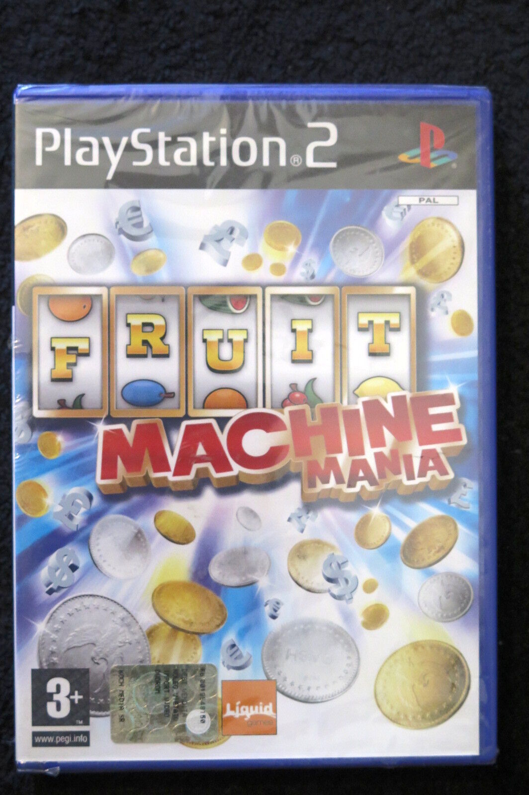 PS2 : FRUIT MACHINE MANIA - Nuovo, risigillato ! Ore di divertimento assicurato!