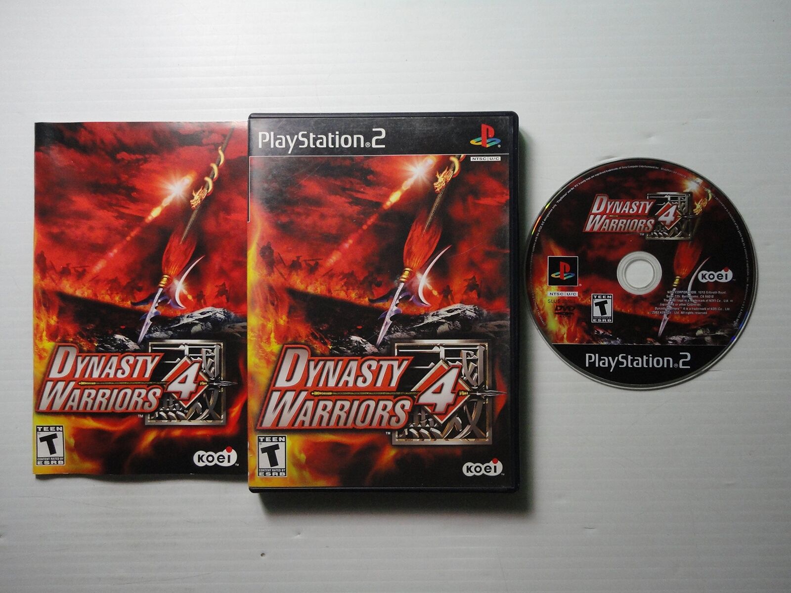 Dynasty Warriors 4 - PlayStation 2 PlayStation2 (Sony Playstation 2)
