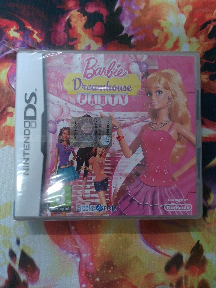 BARBIE DREAMHOUSE PARTY NINTENDO DS NUOVO  PAL ITA
