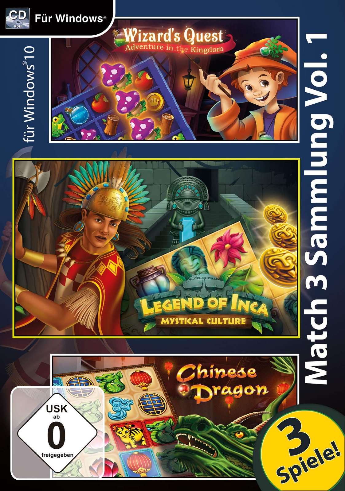 Match 3 Sammlung Vol.1 für Windows 10 (PC) (PC)