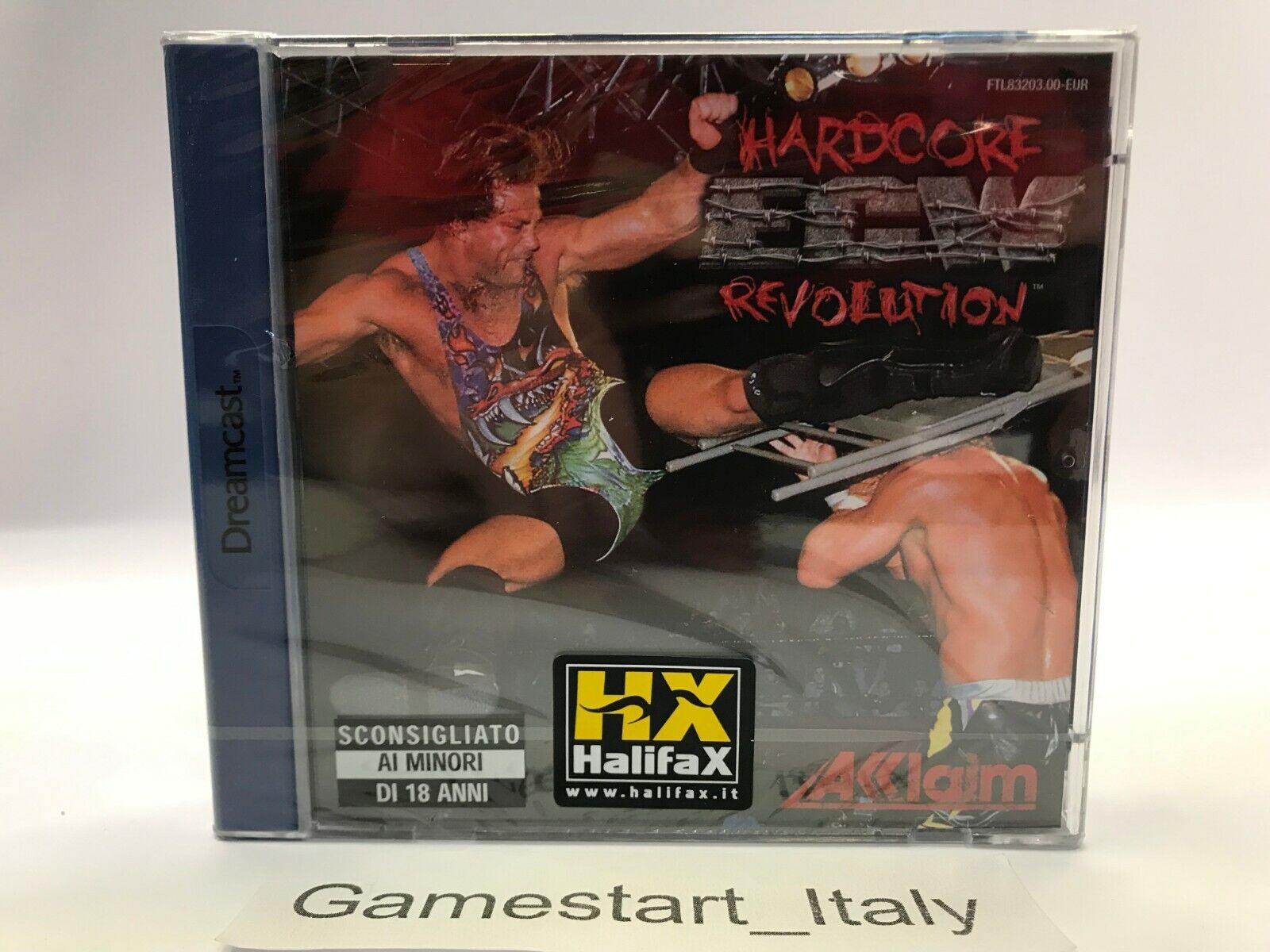 ECW HARDCORE REVOLUTION - SEGA DREAMCAST PAL - NUOVO SIGILLATO - NEW SEALED