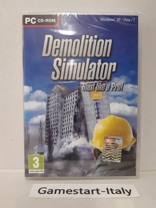 DEMOLITION SIMULATOR - PC COMPUTER - GIOCO NUOVO SIGILLATO NEW