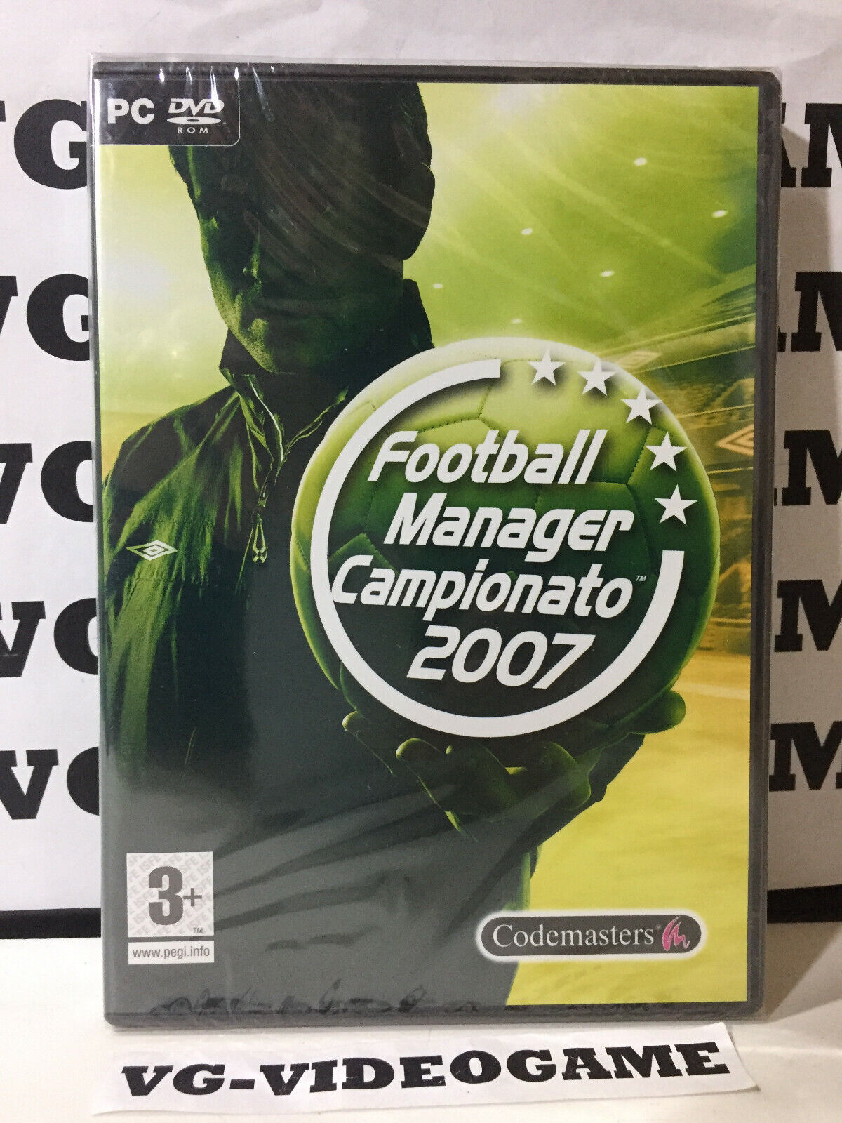 FOOTBALL MANAGER CAMPIONATO 2007, PC/ DVD ROM ITA NUOVO