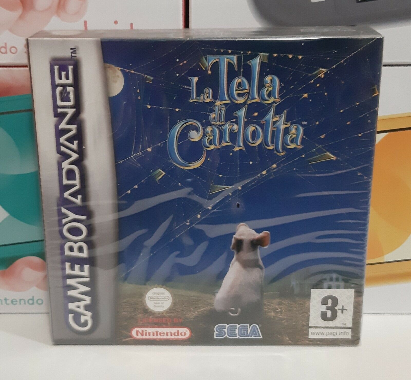 La Tela di Carlotta GAME BOY ADVANCE NUOVO SIGILLATO ITA