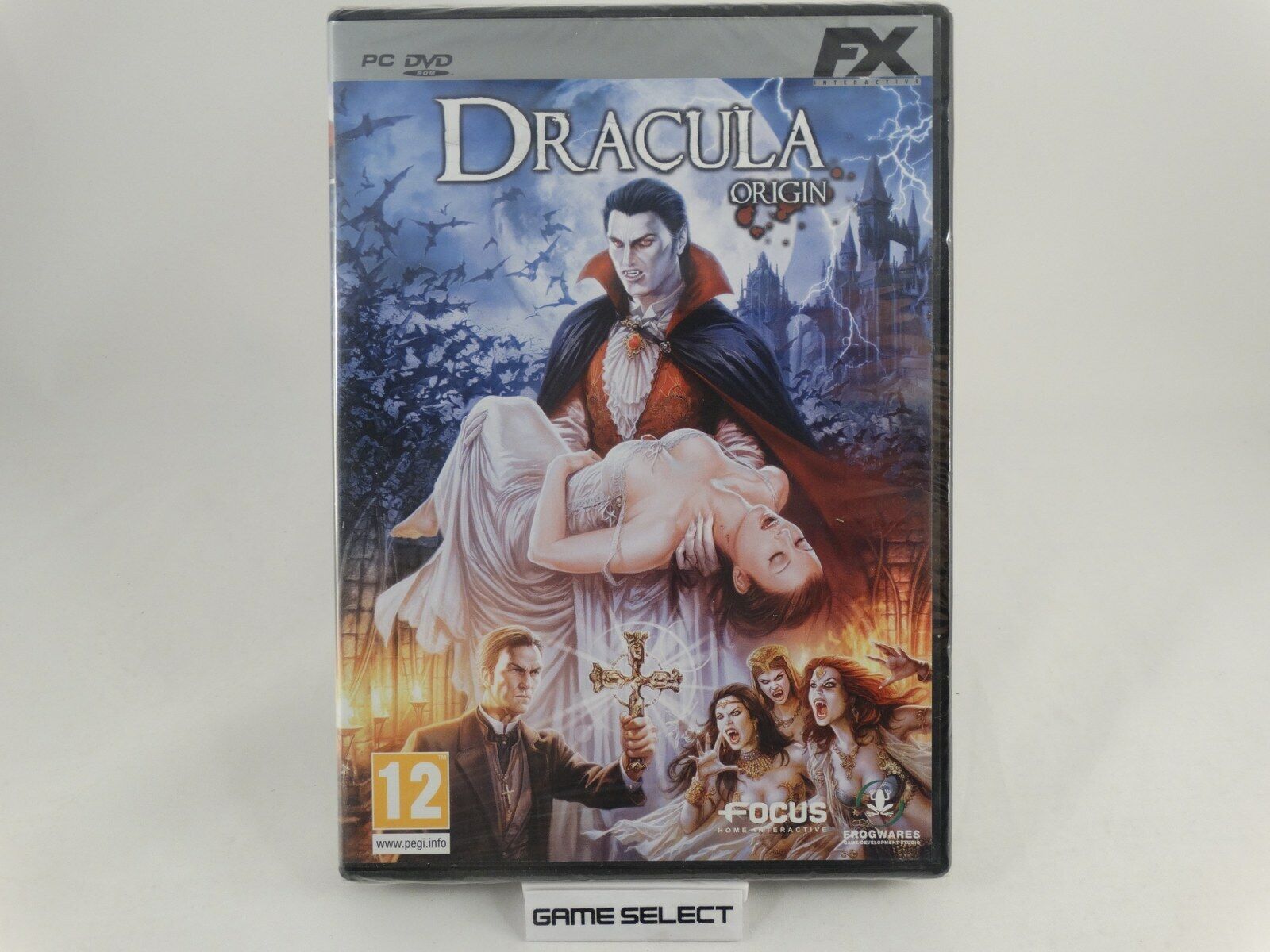 DRACULA ORIGIN ORIGINS PC COMPUTER DVD ORIGINALE FX INTERACTIVE NUOVO SIGILLATO