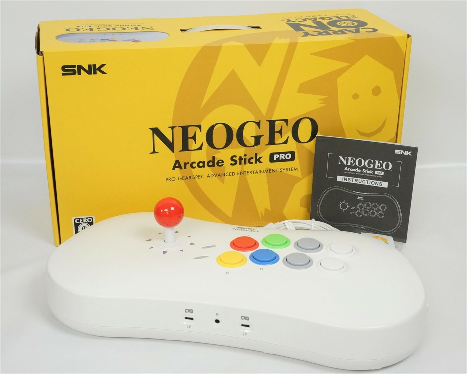 Neogeo Mini Arcade Stick Pro Combattimento Controller SNK Ufficiale Rif. / 007