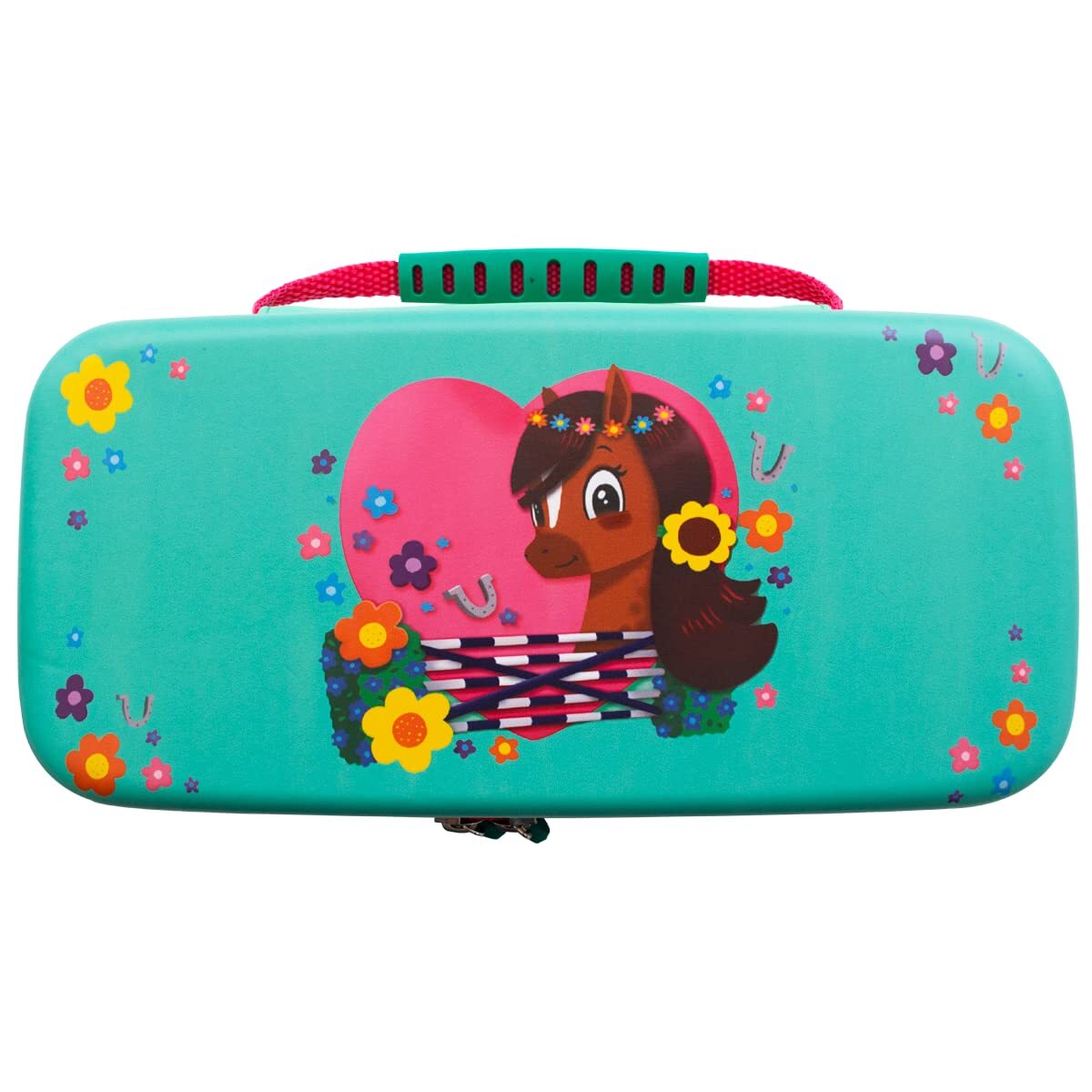 IMP Sweetheart Pony Console Draagtas met Sticker Kit voor Nint (Nintendo Switch)