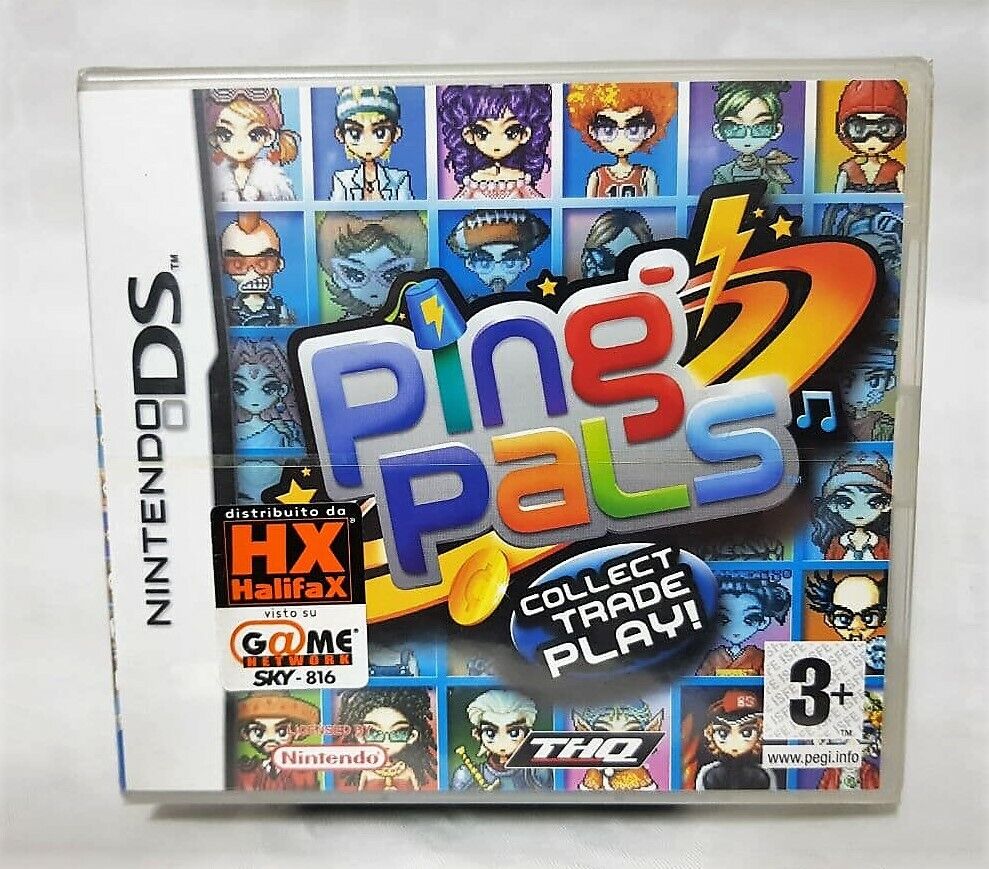 PING PALS - GIOCO NINTENDO DS/3DS/NEW3DS/2DS/NEW2DS NUOVO