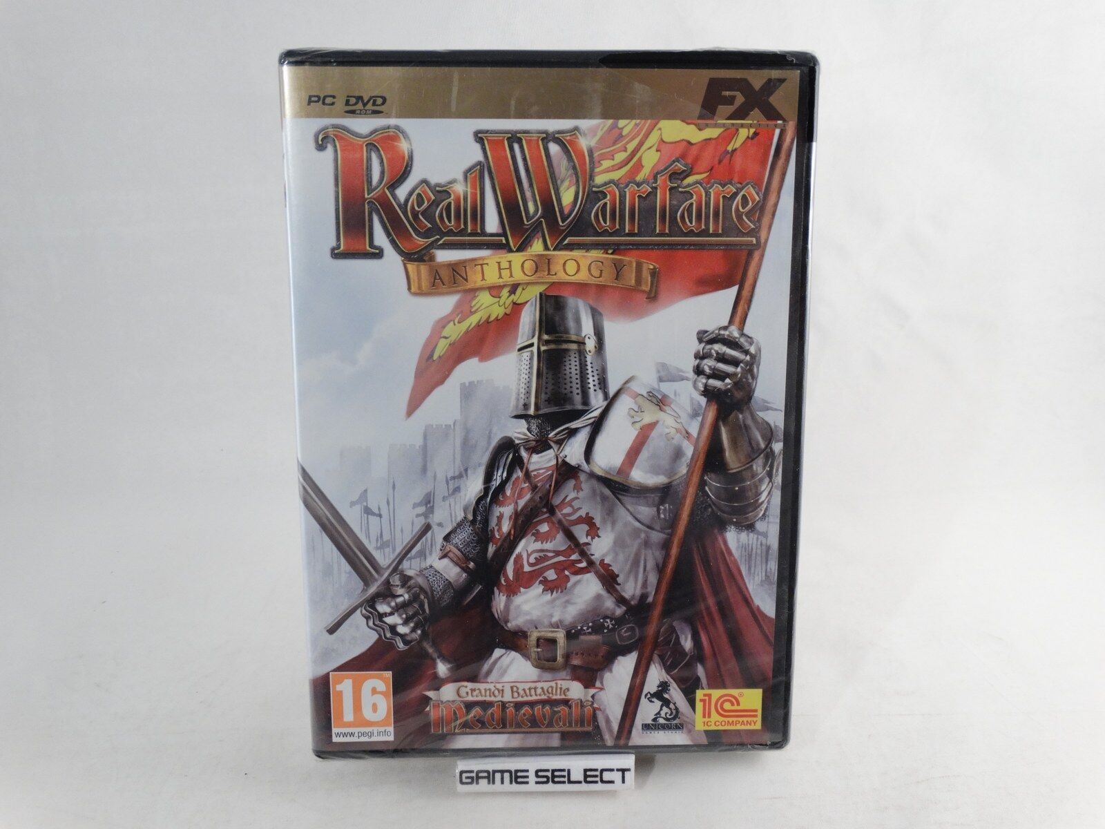 REAL WARFARE ANTHOLOGY PC COMPUTER DVD-ROM FX INTERACTIVE NUOVO SIGILLATO