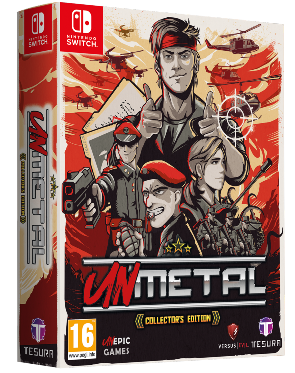 Unmetal Collector's Edizione Nintendo Switch Nuovo
