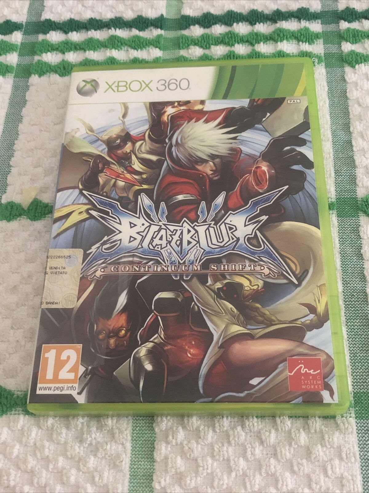 BLAZ BLUE CONTINUUM SHIFT Xbox 360 PAL ITA Edizione Italia