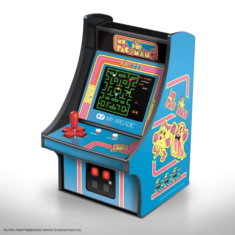 MY ARCADE MICRO PLAYER MS PACMAN 6.75" DGUNL-3230