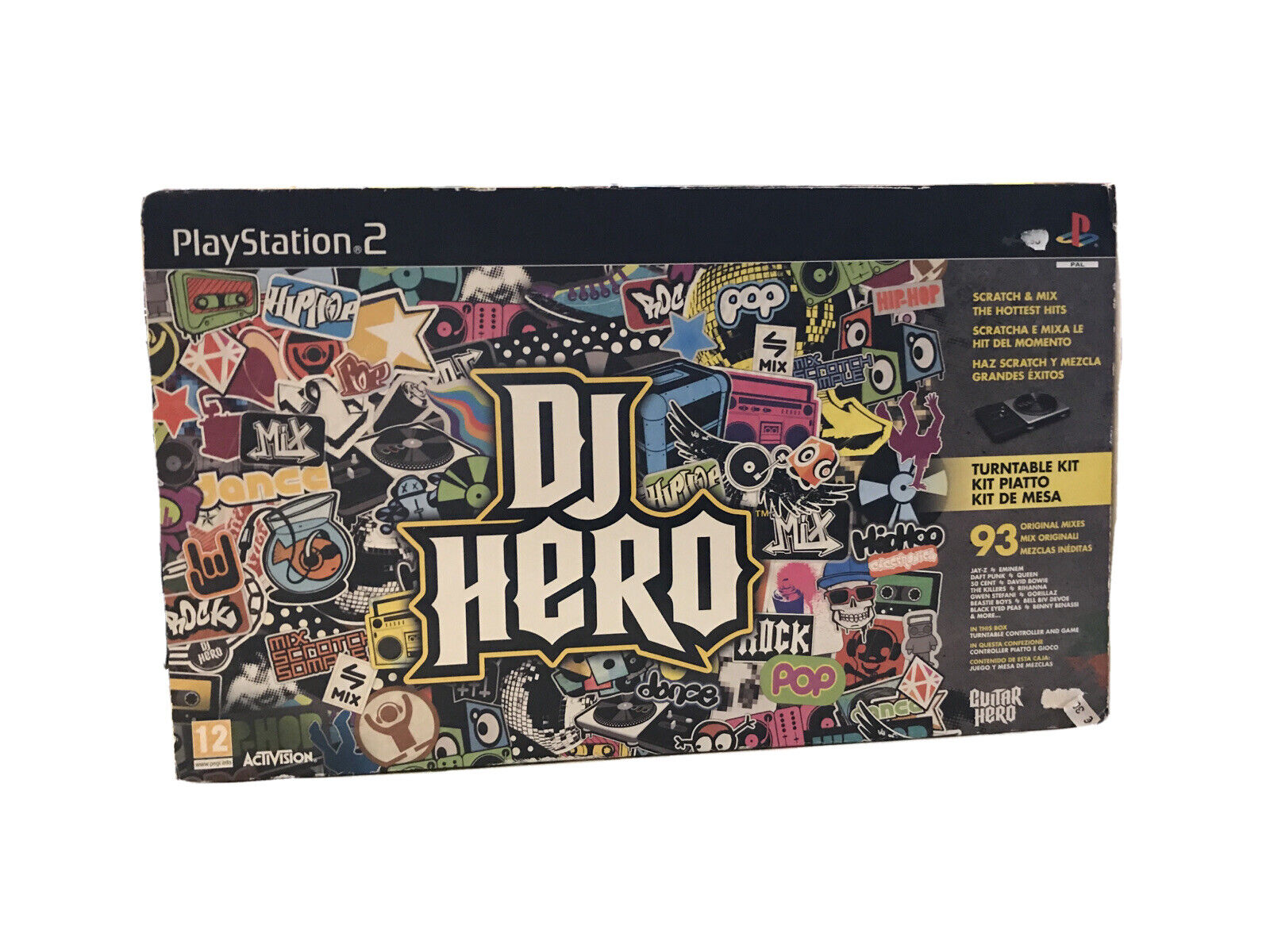 DJ Hero Turntable Kit + Gioco Ps2