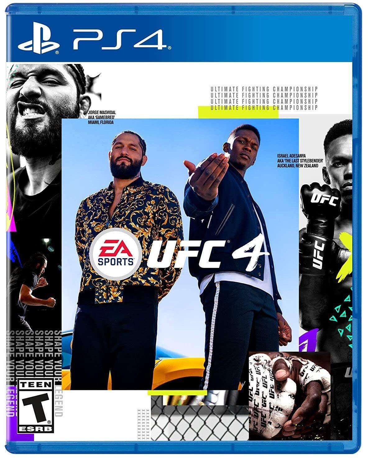Playstation 4 PS4 UFC 4 - BILINGUAL GAME NUOVO